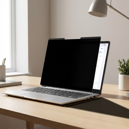 VeilGear Anti-Blue Light Privacy Screen Kit – Magnetic Screen with Cleaning Cloth & Travel Case